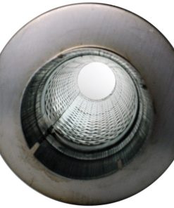 Alternative view of aFe MACHForce XP Exhausts Mufflers SS-409 EXH Muffler 4 ID In/Out 8 Dia