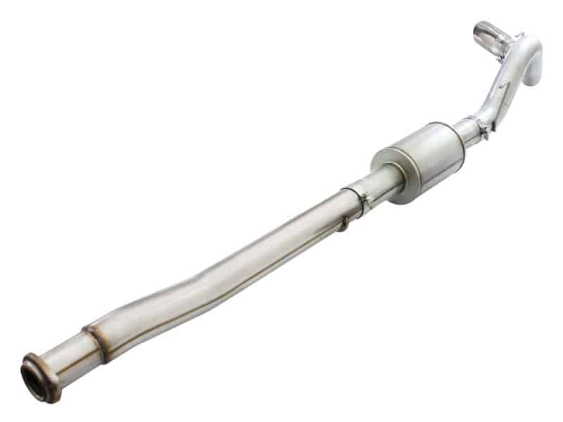 aFe Atlas Exhausts 4in Cat-Back Aluminized Steel Exhaust 2015 Ford F-150 V6 3.5L (tt) Polished Tip - Image 2