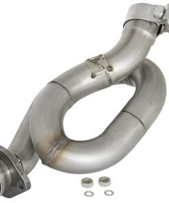 aFe POWER Twisted Steel Loop Relocation Pipe 12-18 Jeep Wrangler (JK) V6 3.6L