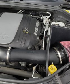 JLT 11-20 Dodge Durango/Jeep Grand Cherokee 5.7L Black Textured Cold Air Intake Kit w/Red Filter