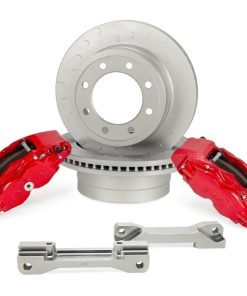 Alcon 2017+ Ford F250/F350 363x38mm Rotors 4 Piston Rear Brake Kit