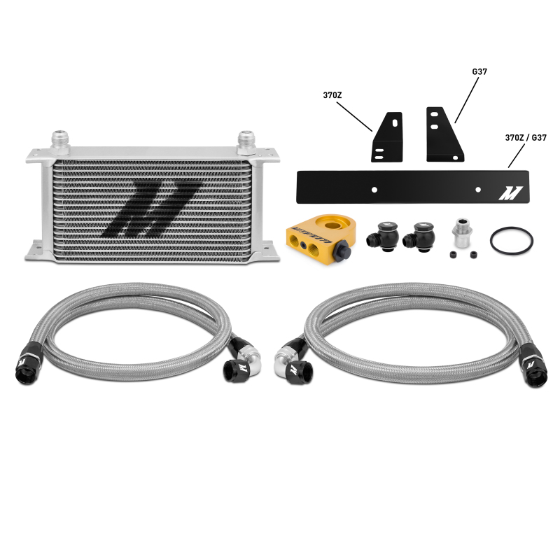 Mishimoto 09-12 Nissan 370Z / 08-12 Infiniti G37 (Coupe Only) Thermostatic Oil Cooler Kit - Image 2