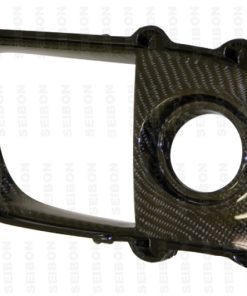 Alternative view of Seibon 08-12 Mitsubishi Lancer Evo X Fog Light Surround