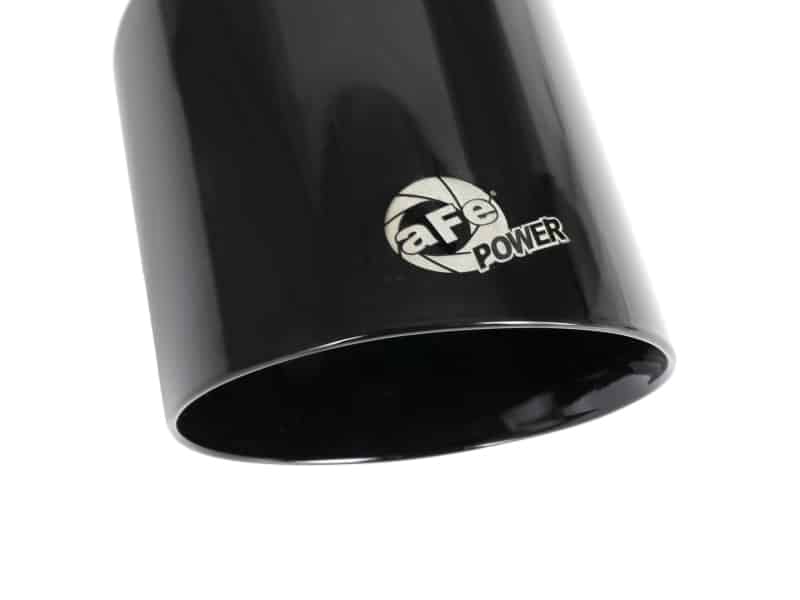 aFe MACH Force-XP 4-1/2in Black OE Replacement Exhaust Tips - 15-19 Dodge Charger/Hellcat - Image 4