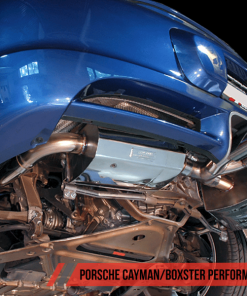 Alternative view of AWE Tuning Optional Porsche 987 Cayman/S Boxster/S Muffler Tip Set - Diamond Black