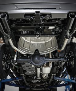 Alternative view of aFe Vulcan Series 4-3in 304SS Exhaust Cat-Back w/ Blk Tips 2019 GM Silverado/Sierra 1500 V8-6.2L