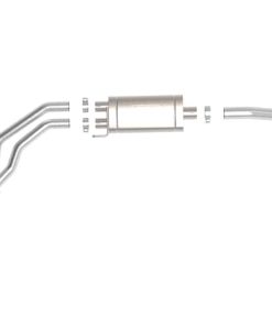Alternative view of aFe Rebel 3in 409 SS Cat-Back Exhaust 2021 Ford F-150 V6 2.7L/3.5L (tt)/V8 5.0L w/ Black Tips
