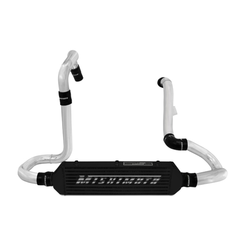 Mishimoto 10-11 Hyundai Genesis Coupe Black Aluminum Intercooler Kit - Image 4