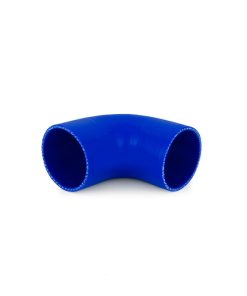 Alternative view of Mishimoto 2.75in 90 Degree Coupler - Blue