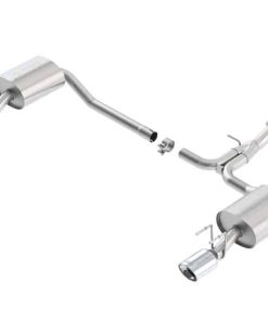 Borla 13-15 Honda Accord Coupe 3.5L FWD SS Rear Section Single Split Rear Exit Touring Exhaust