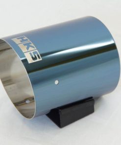 HKS Hi-Power SPEC-L Tail Tip Cover 94mm - Blue-SUS Tip