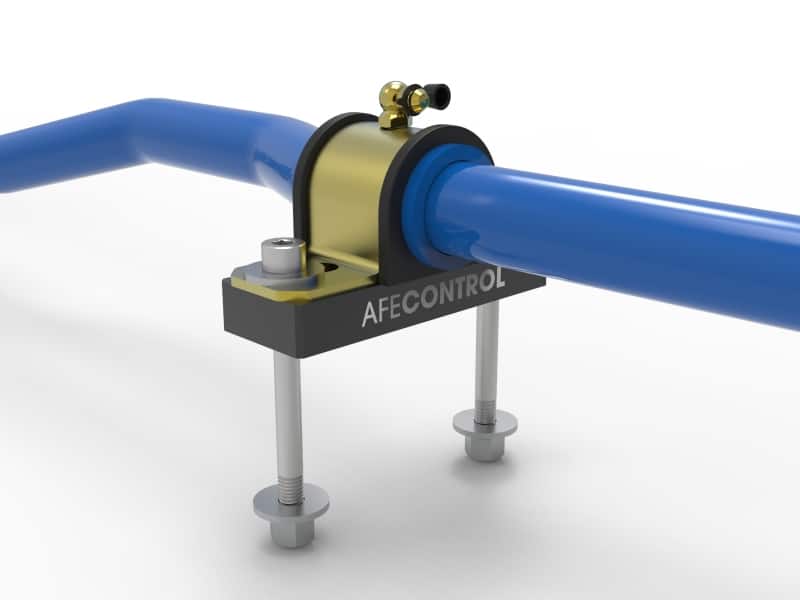 aFe 15-19 Volkswagen Golf R (MK7) L4-2.0L (t) CONTROL Series Sway Bar Set - Blue - Image 8