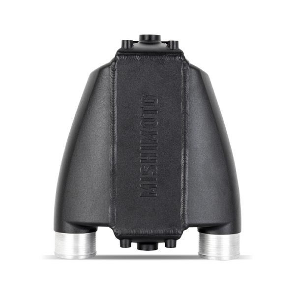 Alternative view of Mishimoto Universal Air-To-Water Intercooler Single Pass (1000hp) - Same Side Inlet/Outlet