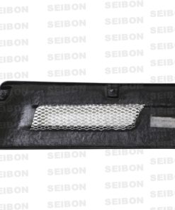Seibon 08-12 Mitsubishi Lancer Evo X Shaved Emblem Carbon Fiber Front Grill does not fit MR model