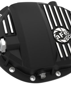 Alternative view of aFe Power Pro Series AAM 9.5/9.76 Rear Diff Cover Black w/Mach Fins 14-19 GM Silverado/Sierra 1500
