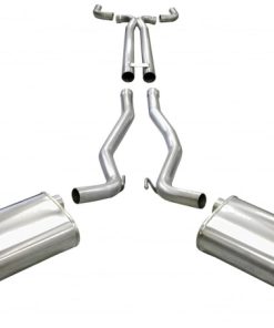 Alternative view of Corsa 10-13 Chevrolet Camaro Convertible SS 6.2L V8 Manual Polished Sport Cat-Back + XO Exhaust