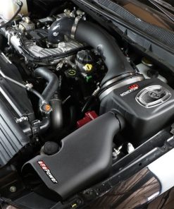 Alternative view of aFe 16-19 Nissan Titan XD V8 5.0L Momentum HD Cold Air Intake System w/ Pro DRY S Media