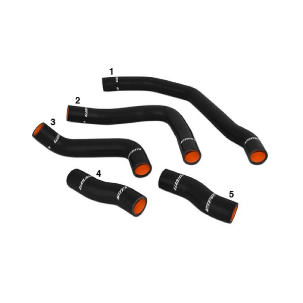 Alternative view of Mishimoto 90-99 Toyota MR2 Turbo Black Silicone Hose Kit