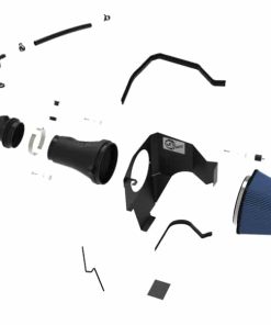 Alternative view of aFe 17-18 Dodge Challenger/Charger Magnum FORCE Stage-2XP Cold Air Intake System w/Pro DRY S- Black