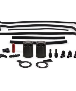 Mishimoto 08-14 Subaru STI Baffled Oil Catch Can Kit - Black
