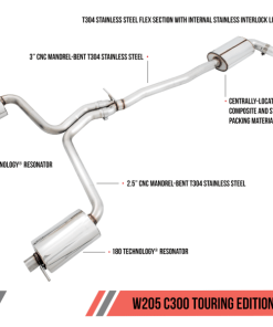AWE Tuning Mercedes-Benz W205 C300 Touring Edition Exhaust