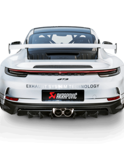 Alternative view of Akrapovic 21-22 Porsche 911 GT3 (992) Evolution Race Header Set w/Catalytic Converters