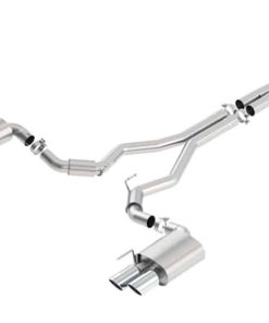 Borla 2018 Ford Mustang GT 5.0L AT/MT (w/o Valves) S-Type 3in Cat-Back Exhaust w/Polished Tips