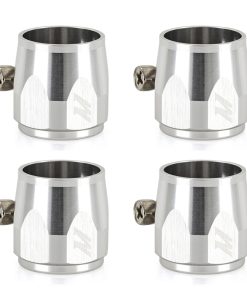 Mishimoto Aluminum -10AN Hex Finishers - Silver