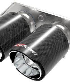 aFe Power Mach Force Xp 4in 304 SS Bolt-On Exhaust Tips Carbon Fiber 14-19 Porsche 911 GT3 3.8L/4.0L