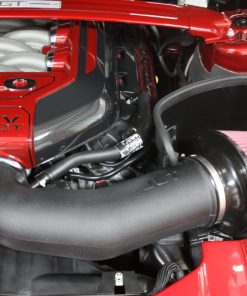 Alternative view of JLT 11-14 Ford Mustang GT Series 2 Black Textured Cold Air Intake Kit w/Red Filter - Tune Req