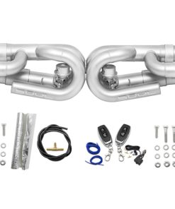 SOUL 12-16 Porsche 991.1 Carrera Base (without PSE) Valved Perf. Exhaust - Pol. Chrome Tips - w/ VC