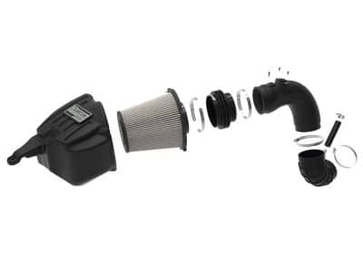 Alternative view of aFe 07-09 Ram 2500/3500 Cummins L6-6.7L (td) Quantum Cold Air Intake System w/ Pro Dry S Filter