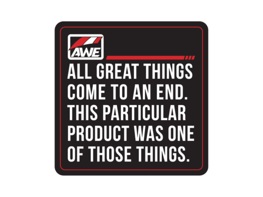 Alternative view of AWE Tuning 16-19 Chevy Camaro SS Quad Outlet Touring to Track Conversion Kit