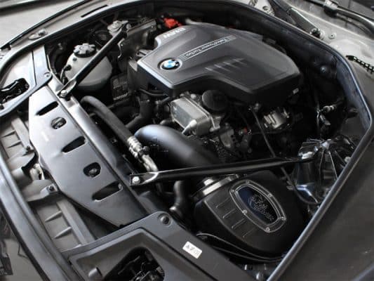 Alternative view of aFe Momentum Pro 5R Intake System BMW 528i/ix (F10) 12-15 L4-2.0L (t) N20
