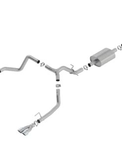 Borla 2019 Chevy Silverado 1500 5.3L V8 CC SB 147.4in WB S-Type Cat-Back w/ Quad Square Tips