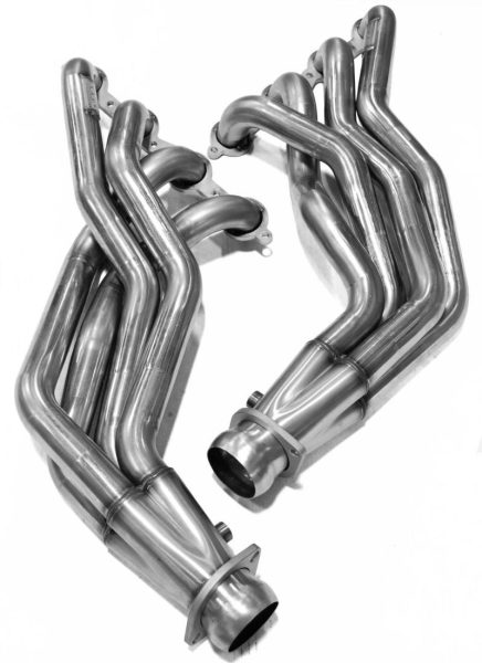 Alternative view of Kooks 09-15 Cadillac CTS V 2 x 3 Header & Green Catted X-Pipe Kit