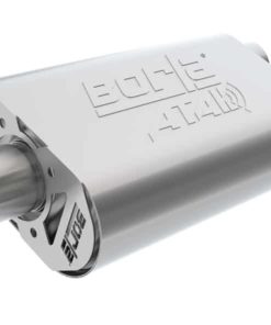 Borla CrateMuffler Big Block Mopar 383/413/426/440 2.5in Offset/Center 14inx4.35inx9in Oval Muffler