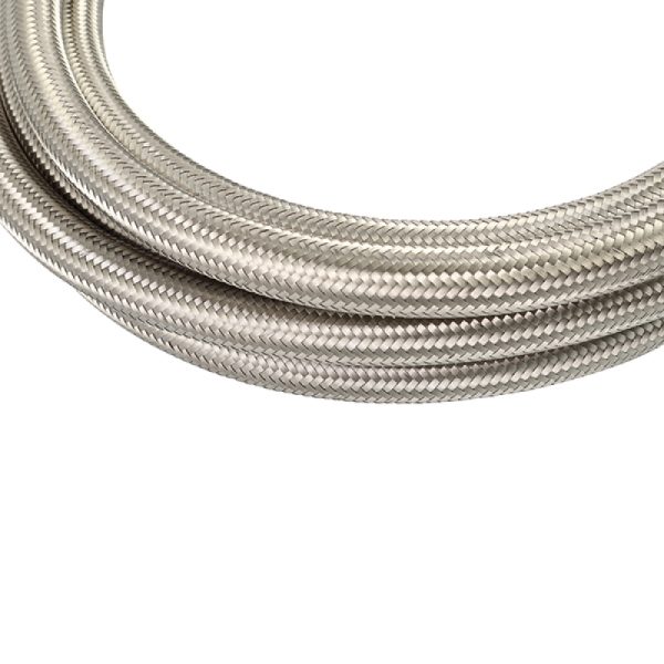 Alternative view of Mishimoto 15Ft Stainless Steel Braided Hose w/ -12AN Fittings - Stainless