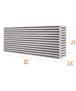 Mishimoto Universal Air-to-Air Intercooler Core - 20in / 7.8in / 3.5in