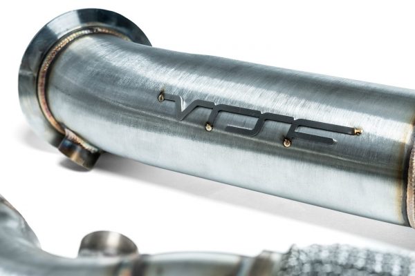 Alternative view of VRSF 3″ Race Downpipes 2020 – 2023 BMW M3 & M4 S58 G80, G82, G83