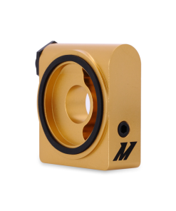 Alternative view of Mishimoto 2015+ Ford Mustang GT Thermostatic Oil Cooler Kit - Black