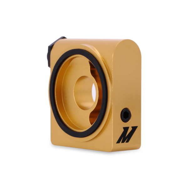 Alternative view of Mishimoto 2015+ Ford Mustang GT Thermostatic Oil Cooler Kit - Black