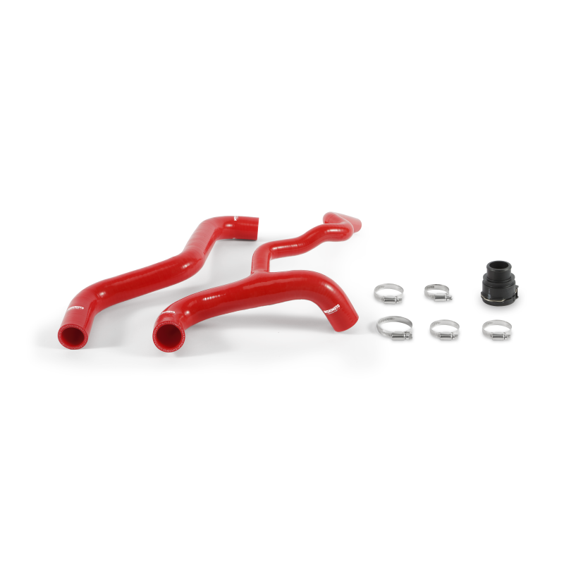 Mishimoto 2012+ Fiat 500 Abarth/Turbo Red Silicone Radiator Hose Kit - Image 3