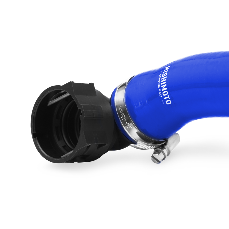 Mishimoto 2012+ Fiat 500 Non-Turbo Blue Silicone Radiator Hose Kit - Image 6