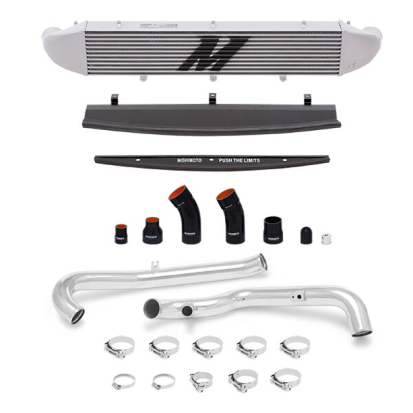 Alternative view of Mishimoto 2014-2016 Ford Fiesta ST 1.6L Front Mount Intercooler (Silver) Kit w/ Pipes (Silver)