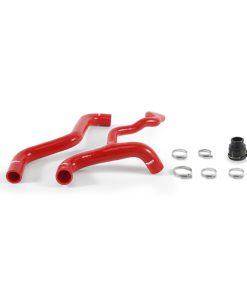 Alternative view of Mishimoto 2012+ Fiat 500 Abarth/Turbo Red Silicone Radiator Hose Kit