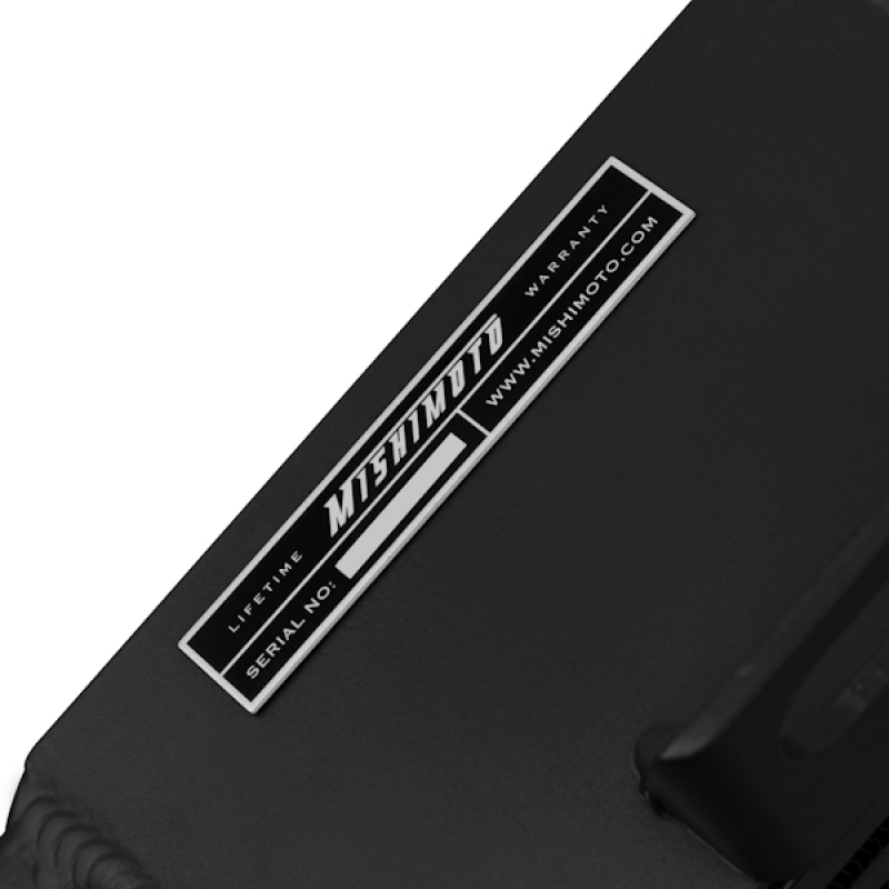 Mishimoto Subaru 02-07 WRX/04-07 STi Top-Mount Intercooler Kit - Powder Coated Black & Black Hoses - Image 12