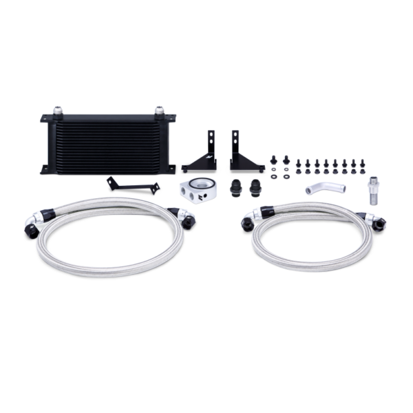 Alternative view of Mishimoto 14-16 Ford Fiesta ST Non-Thermostatic Oil Cooler Kit - Black
