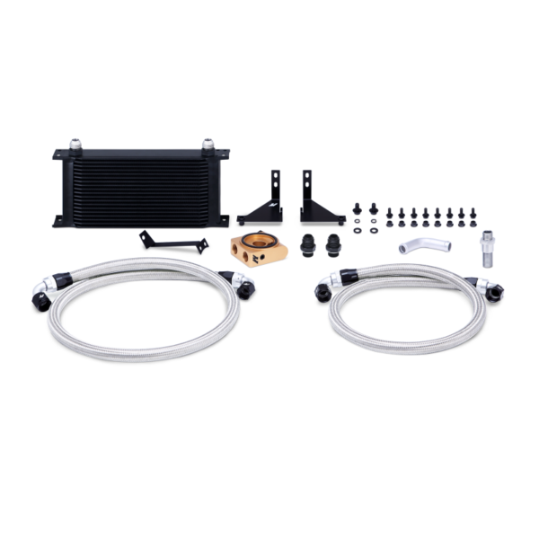 Alternative view of Mishimoto 14-16 Ford Fiesta ST Thermostatic Oil Cooler Kit - Black