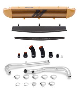 Alternative view of Mishimoto 2014-2016 Ford Fiesta ST 1.6L Front Mount Intercooler (Gold) Kit w/ Pipes (Silver)